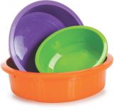 CONJUNTO de BACIAS 3 PEÇAS TAM: PMG CHILINCADO. Cod.932c